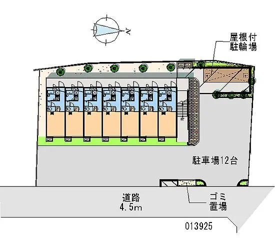 ★手数料０円★立川市砂川町　月極駐車場（LP）